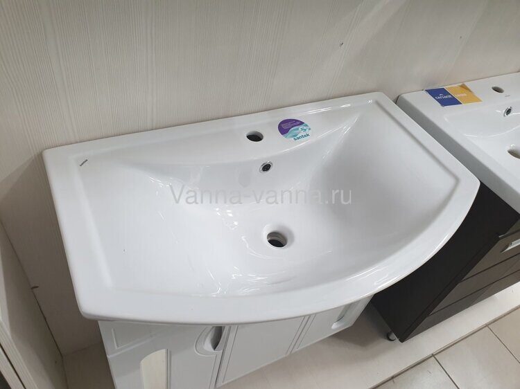 Мебель для ванной Francesca Инфинити 80 комплект, напольный, белый