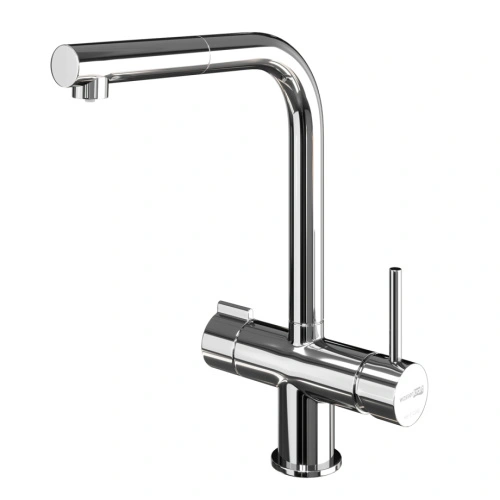 Смеситель для кухни под фильтр с выдвижной лейкой WasserKraft A8917 глянцевый хром
