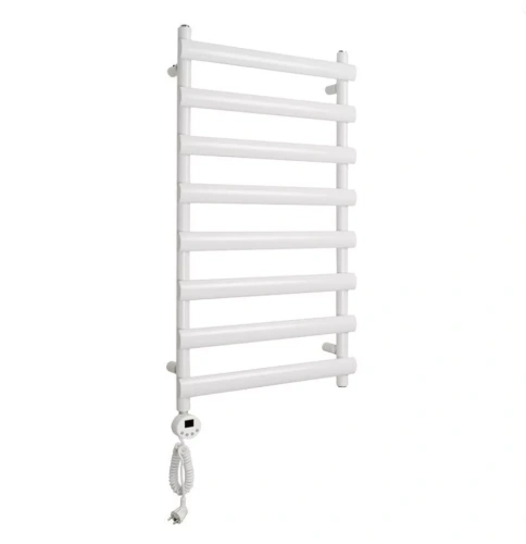 Полотенцесушитель электрический Domoterm Альфа П8 500х992 EL левый, белый матовый от магазина Vanna-Vanna.ru!