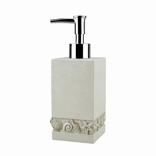 Дозатор для мыла WasserKraft Inn K-4399 хром, бежевый