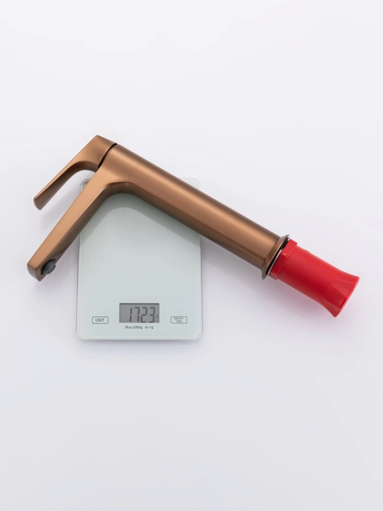 Смеситель для раковины высокий Raglo R07.15.33, медь от магазина Vanna-Vanna.ru!