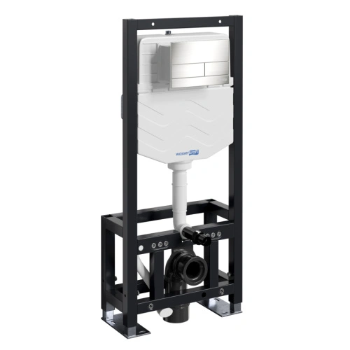 Инсталляция WasserKraft Dill 61TLT.010.ME.BN04 для подвесного унитаза, с кнопкой от магазина Vanna-Vanna.ru!