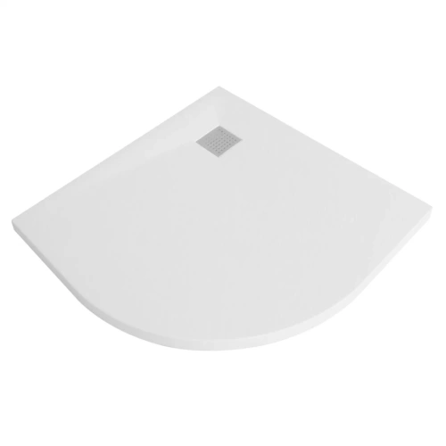 Поддон для душа WasserKraft Leine 35T01 90х90 полукруглый, из стеклопластика, белый от магазина Vanna-Vanna.ru!