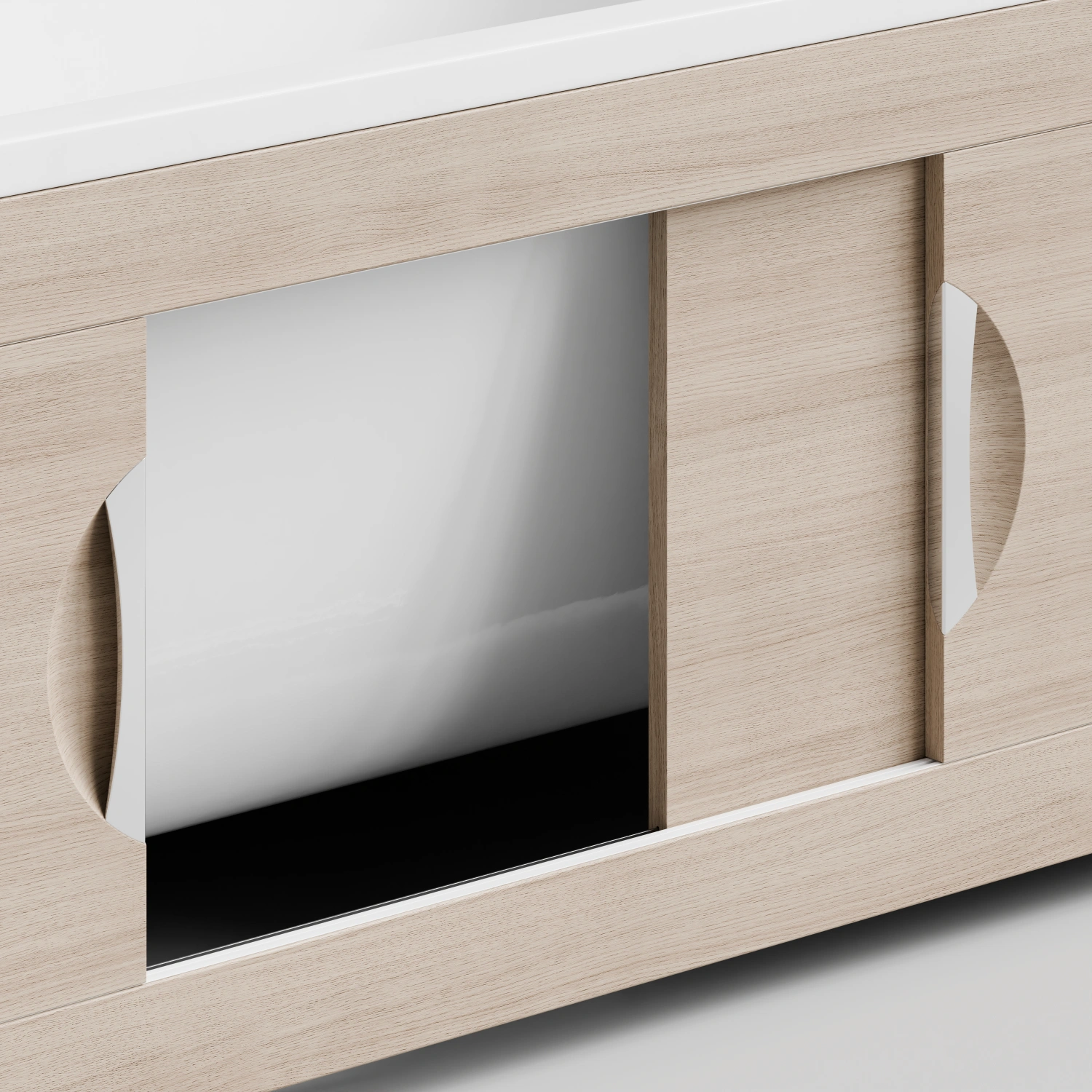 Экран под ванну Vod-ok Топ 170 раздвижной, дуб от магазина Vanna-Vanna.ru!