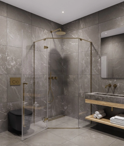 Душевой угол Timo TTSSP-90/17C-8, распаш 900*900*2000, профиль мат золото, стекло прозрачное 8 мм от магазина Vanna-Vanna.ru!