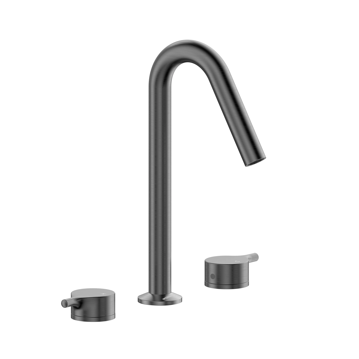 Встраиваемый смеситель для раковины WasserKraft Rhein, графит 9935GR от магазина Vanna-Vanna.ru!