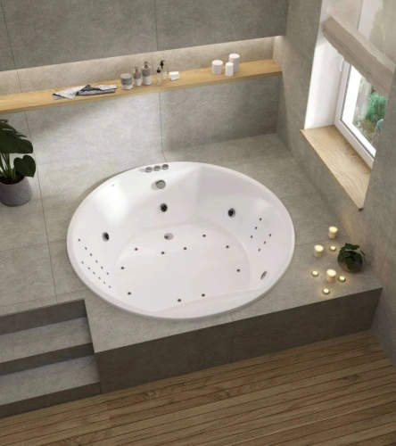 Ванна акриловая Vayer Eva D180