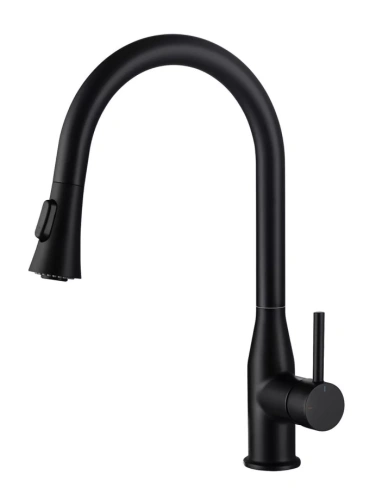 Смеситель для кухни Timo Saona 2336/03FL черный матовый от магазина Vanna-Vanna.ru!