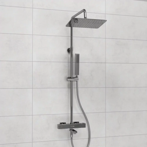 Душевая стойка WasserKraft A199.069.103.087.CH Thermo хром от магазина Vanna-Vanna.ru!