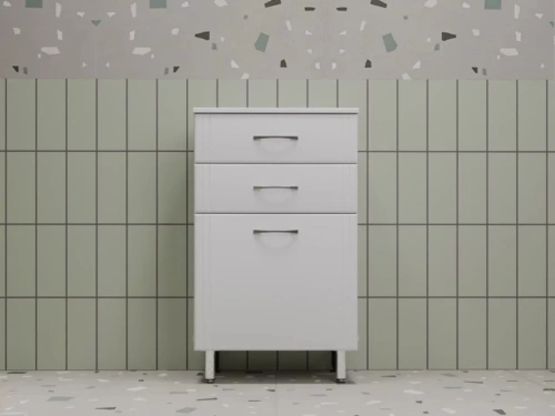 Тумба-комод Style Line Эко Стандарт 50 3 ящика, белый от магазина Vanna-Vanna.ru!