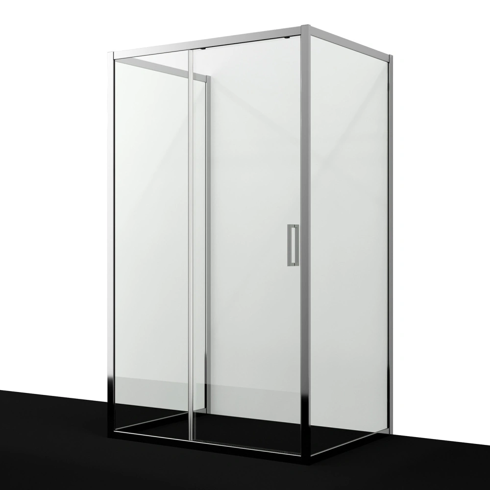 Душевой уголок WasserKraft Main 41S21 120х90 прямоугольный, без поддона, прозрачное стекло, серебристый от магазина Vanna-Vanna.ru!