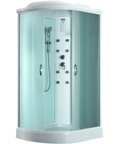 Душевая кабина Timo eco TE-0702 R 120*80*218, турецкая баня хамам, стульчик прозрачный от магазина Vanna-Vanna.ru!