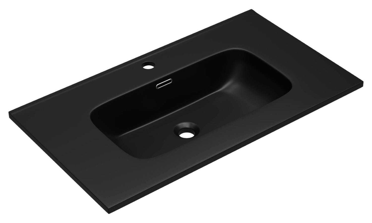 Тумба с раковиной Brevita Greenwood 80 подвесная, зеленый/дуб Галифакс