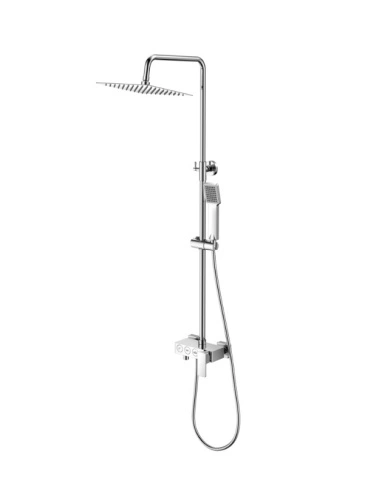 Душевая стойка SantiLine SL-9013 хром от магазина Vanna-Vanna.ru!