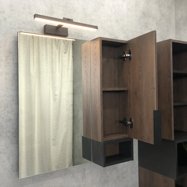 Зеркало-шкаф Comforty Франкфурт-75 дуб шоколадно-коричневый от магазина Vanna-Vanna.ru!