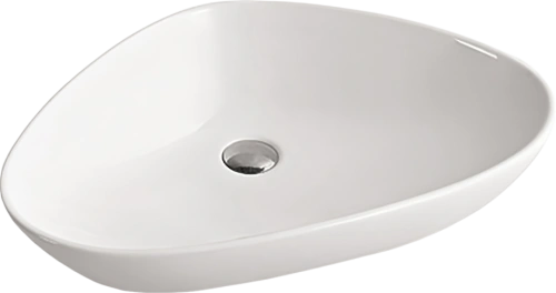 Раковина SantiLine SL-1034 накладная, белая от магазина Vanna-Vanna.ru!