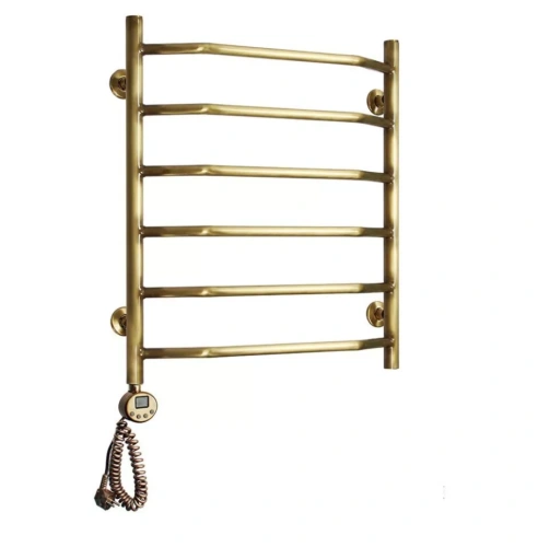 Полотенцесушитель электрический Domoterm Лаура П6 500x600 АБР EL, античная бронза от магазина Vanna-Vanna.ru!