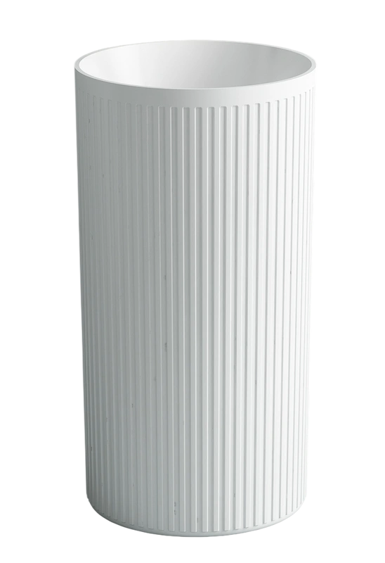 Раковина SantiLine SL-4024 напольная, (моноблок), без отверстия под смеситель белая от магазина Vanna-Vanna.ru!