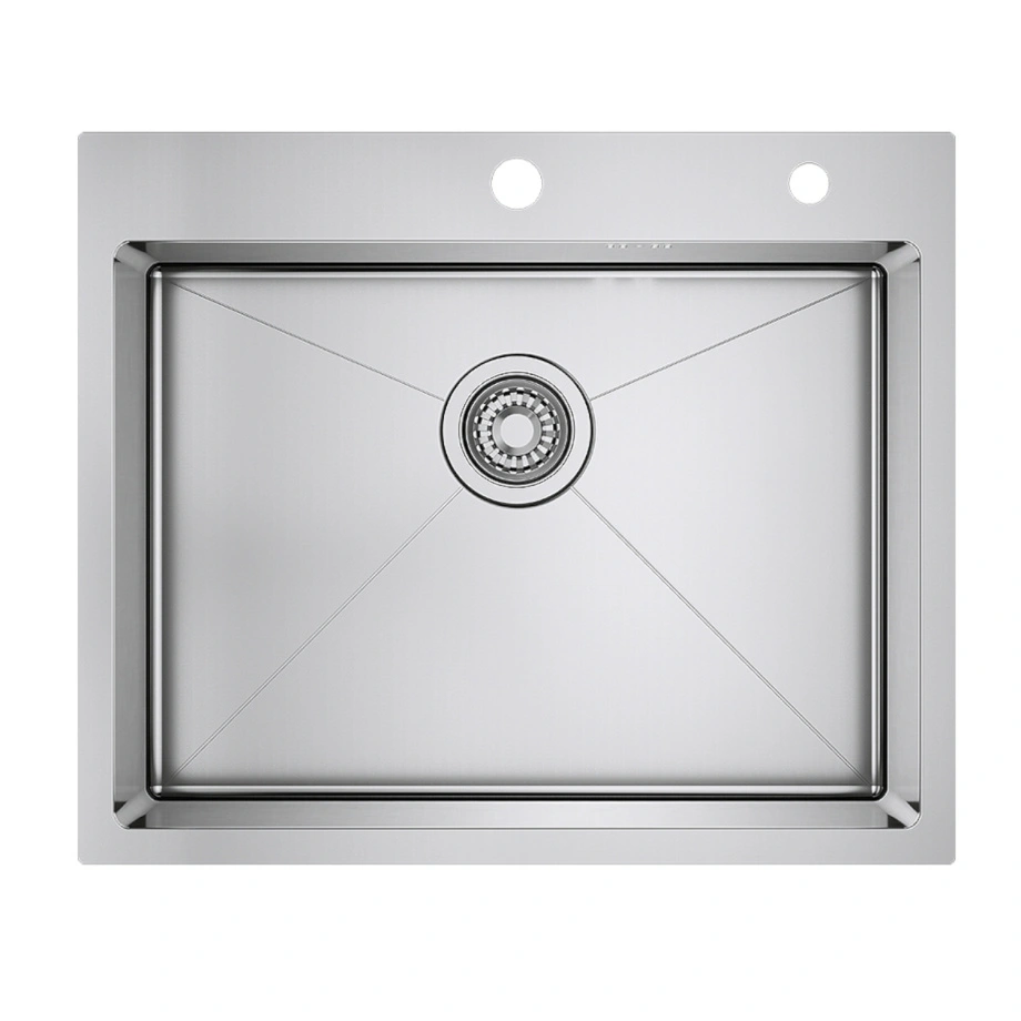 Кухонная мойка Raglo R701.6050.05, 60х50, комплект, сатин