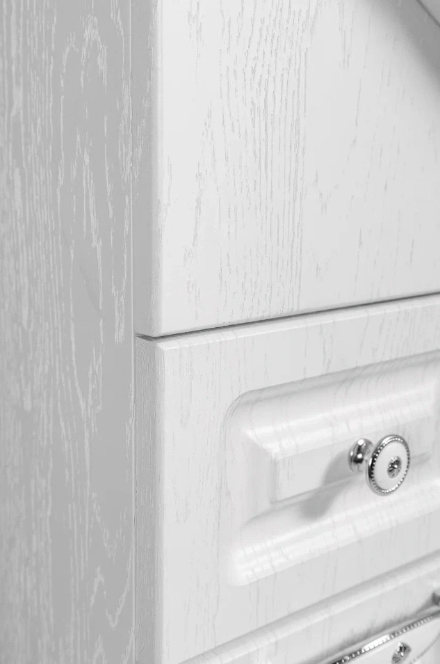 Тумба напольная Stella Polar Кармела 100 с раковиной Эльбрус 100, 2 ящ, 4 двери, Люкс белое серебро от магазина Vanna-Vanna.ru!