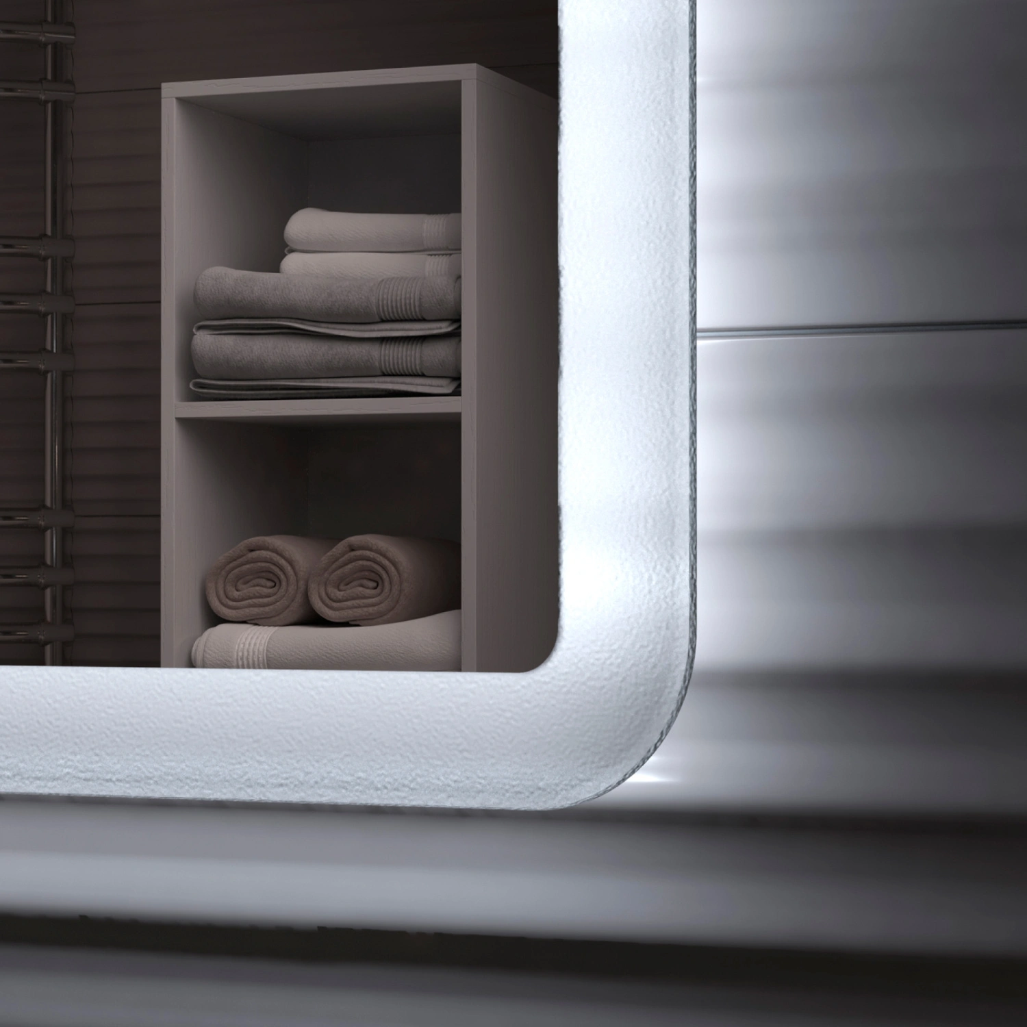 Зеркало Vigo Wing Classic 50 свет, сенсор от магазина Vanna-Vanna.ru!