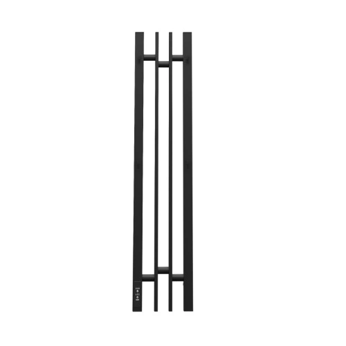 Полотенцесушитель электрический APEXTERMO Delta DL10182BM 800x140 с крючками, черный матовый от магазина Vanna-Vanna.ru!