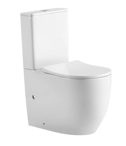 Унитаз Iberica Blanca Bilbao Alto IB.BLM.124.1B1 напольный, безободковый, Tornado, белый от магазина Vanna-Vanna.ru!