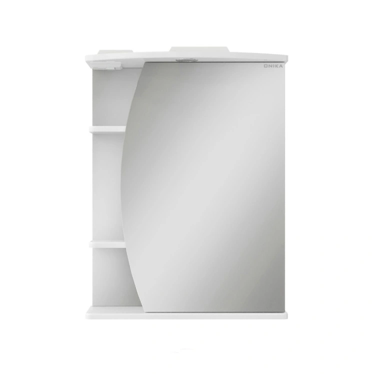 Зеркало-шкаф Onika Луна 60.01 R свет, белый от магазина Vanna-Vanna.ru!