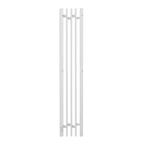 Полотенцесушитель электрический APEXTERMO Delta DL10123WM 1200x180 с крючками, белый матовый от магазина Vanna-Vanna.ru!