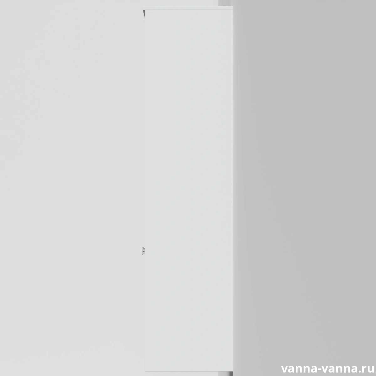Пенал Vod-ok Elite Липс 45, подвесной, левый, Серое окно RAL 7040 от магазина Vanna-Vanna.ru!