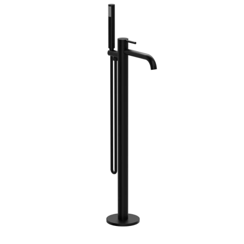 Смеситель для ванны Raiber Graceful RPB-010 черный матовый от магазина Vanna-Vanna.ru!