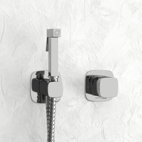 Смеситель с гигиеническим душем WasserKraft Naab A8651.326.057.136 хром от магазина Vanna-Vanna.ru!