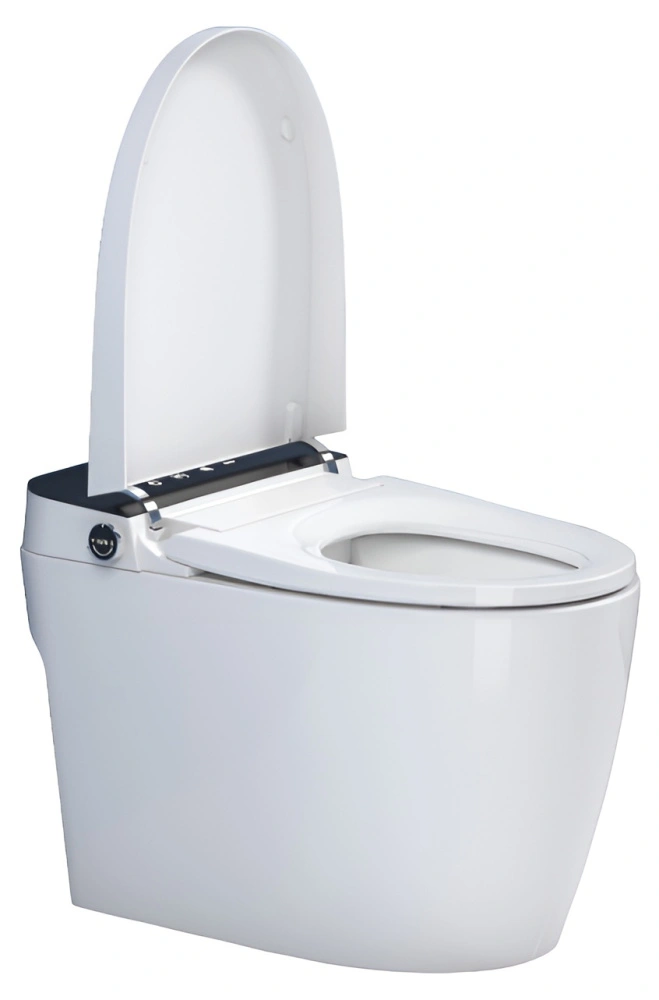 Унитаз SantiLine SL-5034 электронный с биде, напольный, приставной, белый от магазина Vanna-Vanna.ru!