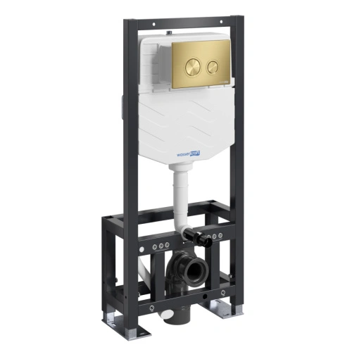 Инсталляция WasserKraft Dill 61TLT.010.ME.MG01 для подвесного унитаза, с кнопкой от магазина Vanna-Vanna.ru!