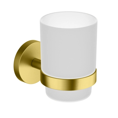 Стакан для зубных щеток Timo Saona 13031/20 золото шлифованное от магазина Vanna-Vanna.ru!