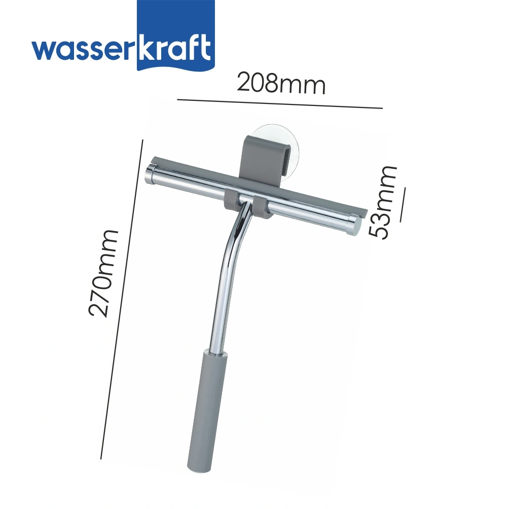 Скребок WasserKraft K-211 хром от магазина Vanna-Vanna.ru!
