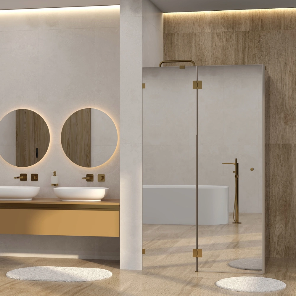 Душевой уголок WasserKRAFT Ems 76H07L-MR зеркальное стекло, левая ориентация от магазина Vanna-Vanna.ru!