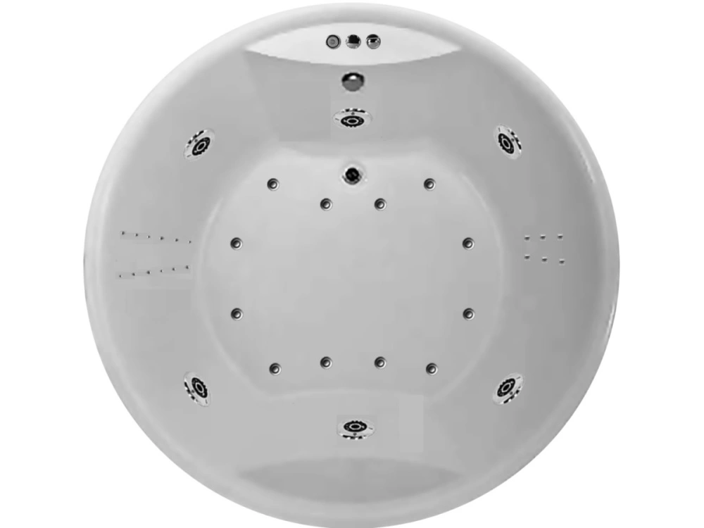 Ванна акриловая Vayer Eva D180 от магазина Vanna-Vanna.ru!