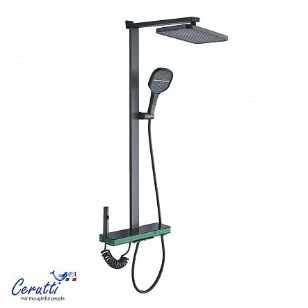 Душевая стойка Ceruttispa MAURO от магазина Vanna-Vanna.ru!