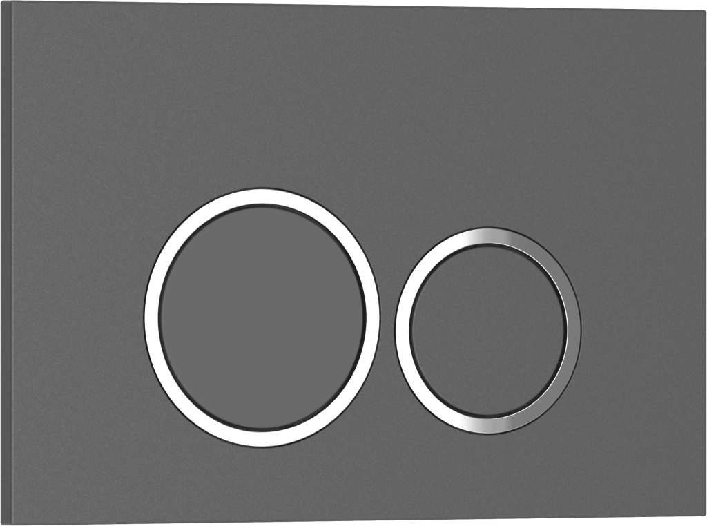 Комплект 3в1 IBERICA BLANCA инсталляция SILENCIO, унитаз TOLEDO ALTO белый, кнопка смыва ESTI-O серый матовый (IB001.TLA.231.827) от магазина Vanna-Vanna.ru!