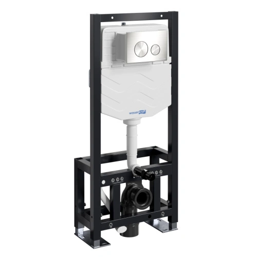 Инсталляция WasserKraft Dill 61TLT.010.ME.BN02 для подвесного унитаза, с кнопкой от магазина Vanna-Vanna.ru!