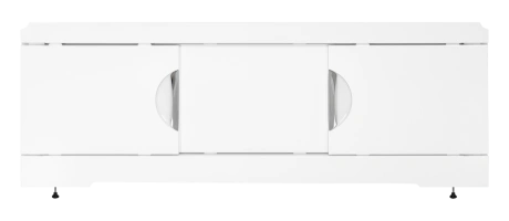 Экран под ванну Misty Лаванда 150 раздвижной белый от магазина Vanna-Vanna.ru!