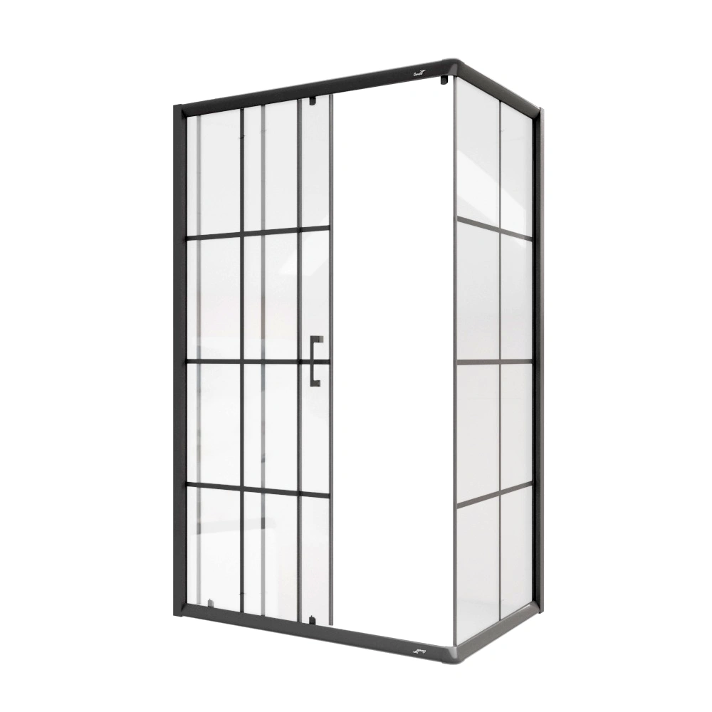 Душевой уголок Ceruttispa MUZA120 N без поддона (80x120x195) от магазина Vanna-Vanna.ru!