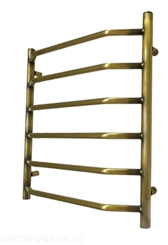 Полотенцесушитель водяной Domoterm Лаура П6 500x600 АБР античная бронза от магазина Vanna-Vanna.ru!