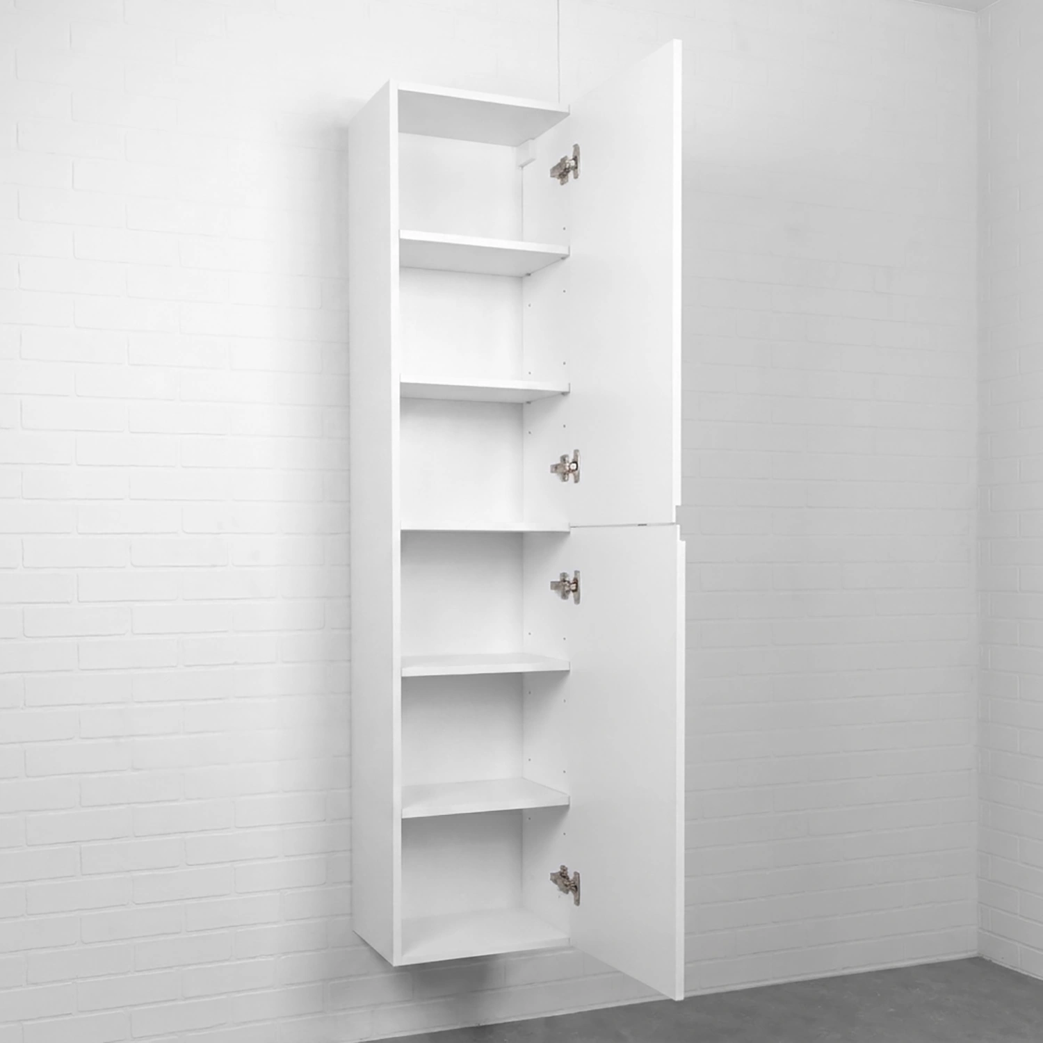 Шкаф-пенал подвесной Comforty Сидней-40 белый матовый от магазина Vanna-Vanna.ru!