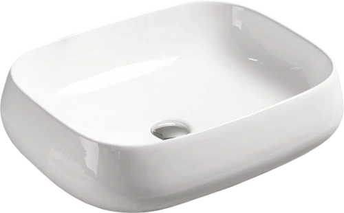 Раковина SantiLine SL-1045 накладная, белая от магазина Vanna-Vanna.ru!
