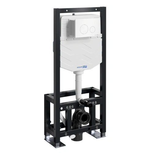 Инсталляция WasserKraft Dill 61TLT.010.ME.WM02 для подвесного унитаза, с кнопкой от магазина Vanna-Vanna.ru!