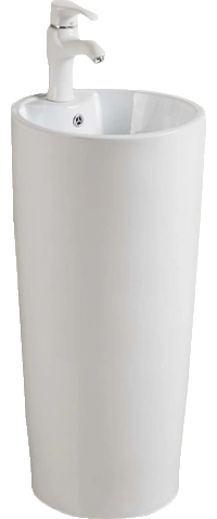 Раковина SantiLine SL-4011 напольная, белая