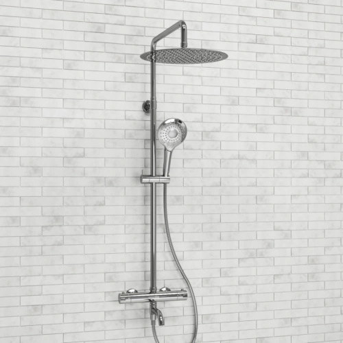 Душевая стойка WasserKraft A188.116.101.010.CH Thermo хром