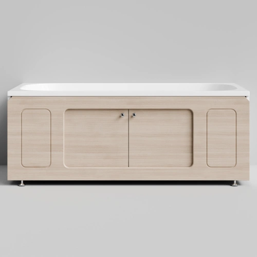 Экран под ванну Vod-ok Лидер 150 раздвижной дуб от магазина Vanna-Vanna.ru!